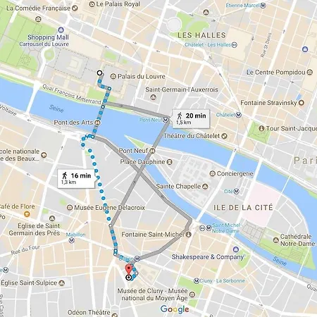 Artist Loft For 4 In Saint-germain-des-pres דירה *